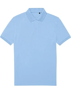 B&C My Eco Polo 65/35_° Piqué polo 01.U428 lotus blue