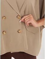 IT KR kabát FL10153KSM.91 dark lilac