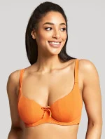 Dámský horní díl plavek Golden Hour Scoop Bikini SW1624 Oranžová - Panache
