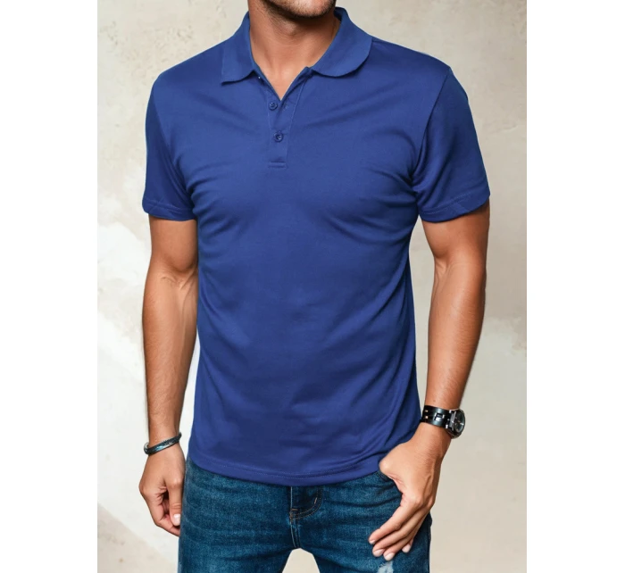 Modrá pánská polokošile FashionStreet PX0510