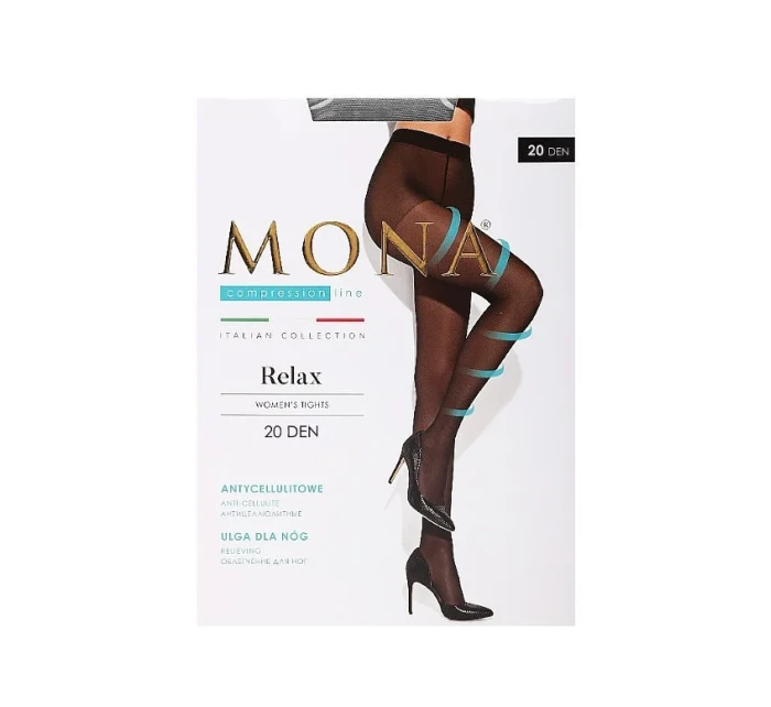 Dámské punčochové kalhoty Mona Relax 20 den XL Dámské punčochové kalhoty Mona Relax 20 den XL