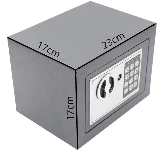 TREZOR S DIGITÁLNÍM ZÁMKEM 23X17X17CM 1067582 SASKA GARDEN