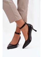 Lodičky s páskem černé model 21757642 - Boto