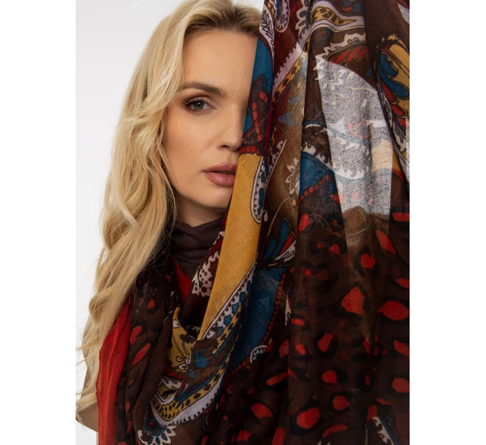 Tunelová šála AT KM K241239.19 hnědá Tunelová šála AT KM K241239.19 hnědá