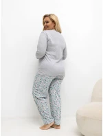 DU KN pyžamo FP 502.97 šedé DU KN pyžamo FP 502.97 šedé