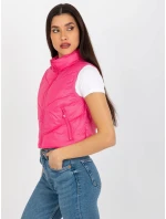 Dámská vesta NM KZ H model 18041499 tmavě růžová - FPrice