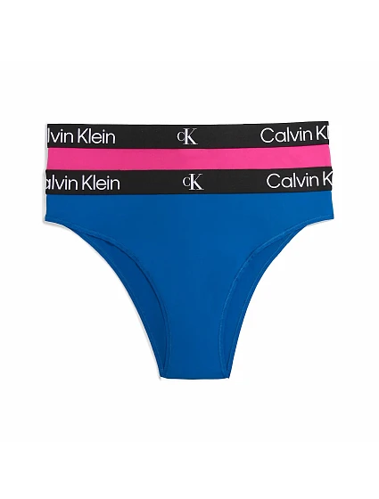 Dámské brazilky Micro 1996 2Pack QD5037E-C0Z - Calvin Klein