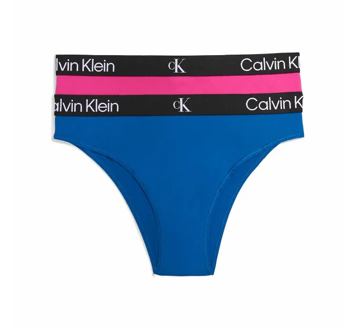 Dámské brazilky Micro 1996 2Pack QD5037E-C0Z - Calvin Klein