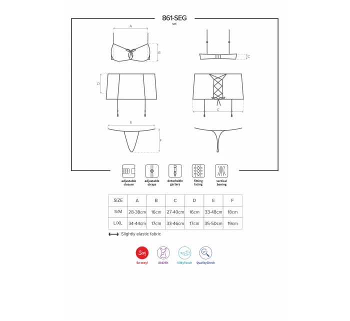 Svůdný set 861 - SEG - Obsessive