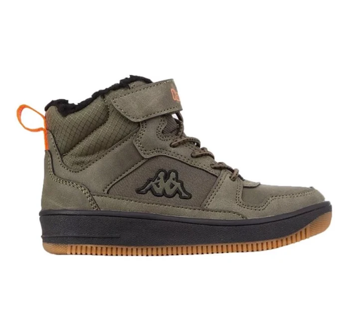 Dětská obuv Shab Fur Jr 260991K 3111 khaki - Kappa