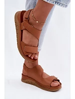 Sandy na platformě model 229274 Step in style