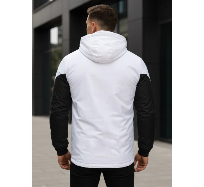 FashionStreet pánská lyžařská bunda bílá TX5130