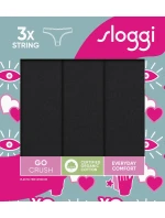 sloggi GO Crush String C3P - BLACK - SLOGGI BLACK - SLOGGI