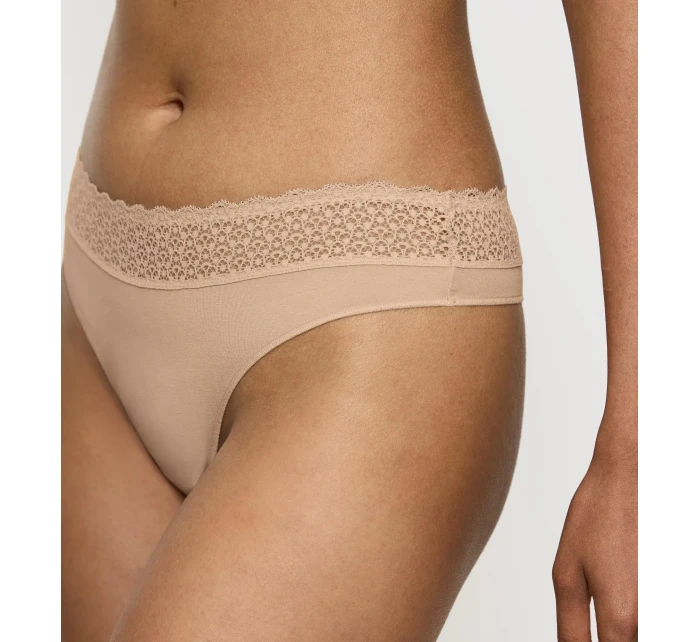 Dámské kalhotky Feel of Modal String 2P - YELLOW - sv. béžové 0026 - TRIUMPH