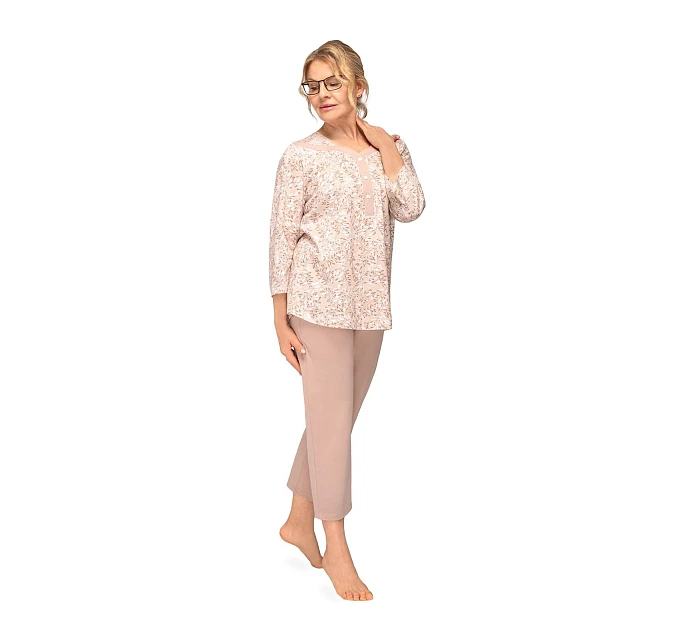 Pyžamo Martel 271 Lucyna II cr/r M-3XL Pyžamo Martel 271 Lucyna II cr/r M-3XL