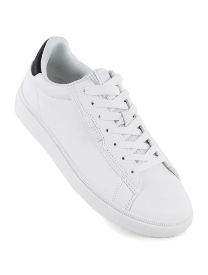 Pánská bílá sportovní obuv z ekokůže Big Star TT174331 Pánská bílá sportovní obuv z ekokůže Big Star TT174331