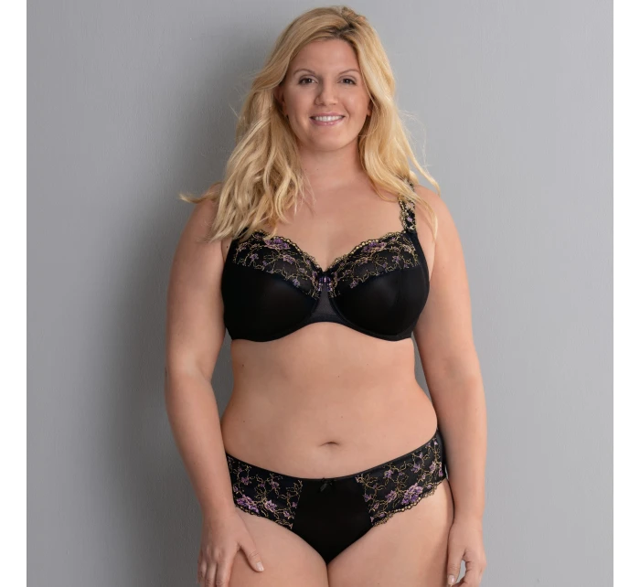 Colette podprsenka s kosticí Full Cup 5249 black - RosaFaia