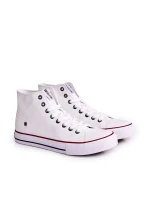 Pánské klasické vysoké tenisky BIG STAR DD174251 Bílé