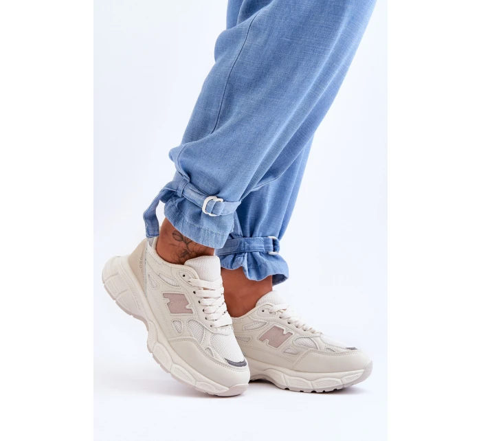 Dámské Sportovní Boty S Bežové model 21626241 - Boto Dámské Sportovní Boty S Bežové model 21626241 - Boto