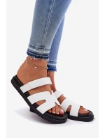 Dámské Pantofle S  Bílé model 21697767 - VINCEZA