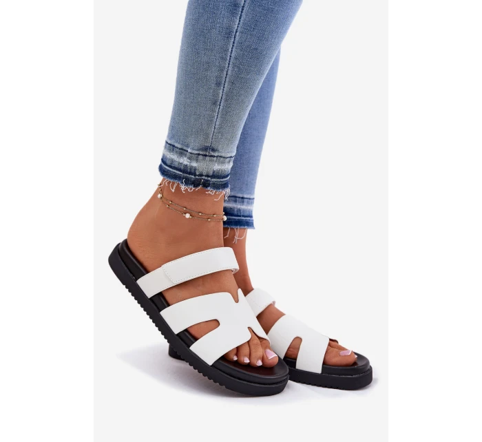 Dámské Pantofle S  Bílé model 21697767 - VINCEZA