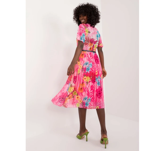 Sukienka DHJ SK  różowy model 21271988 - FPrice