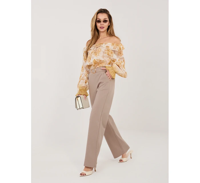 Spodnie IT SP  ciemny bezowy model 22041036 - FPrice