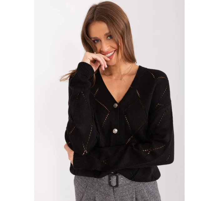 Sweter LC SW  czarny model 19309659 - FPrice