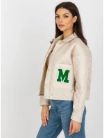 Bunda LK KR 509267.15P světle béžová Bunda LK KR 509267.15P světle béžová