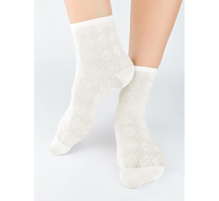 Ponožky Noviti SB124 Hearts 35-42