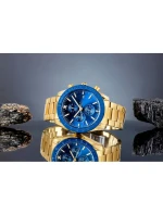 Pánské hodinky Giewont Chronograph Sapphire Gold Blue GW8720-B6