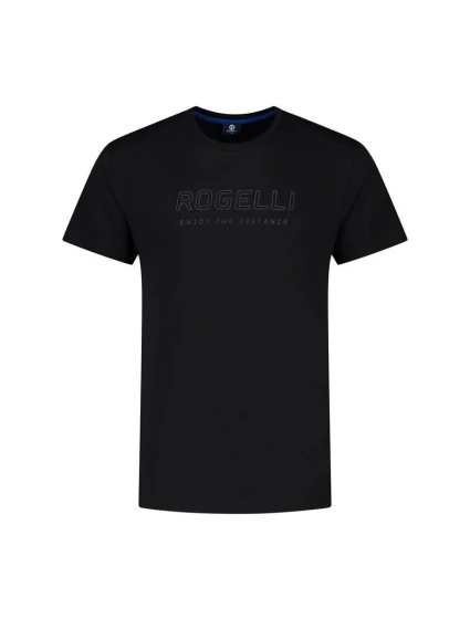 Rogelli pánské tričko LOGO černé XL