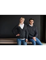 Russell Athletic 715F Dámský pletený cardigan s výstřihem do V 11.715F black Russell Athletic 715F Dámský pletený cardigan s výstřihem do V 11.715F black