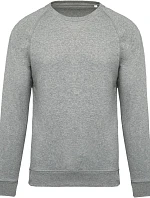 Kariban K 480 Pánská raglánová mikina z bio bavlny 20.K480 grey heather