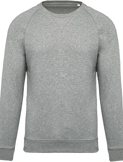 K 480 Pánská raglánová mikina z bio bavlny model 22509671 grey heather - Kariban