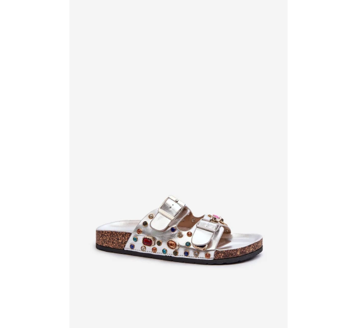 Dámské Žabky S Stříbrné model 21660457 - S.Barski Dámské Žabky S Stříbrné model 21660457 - S.Barski