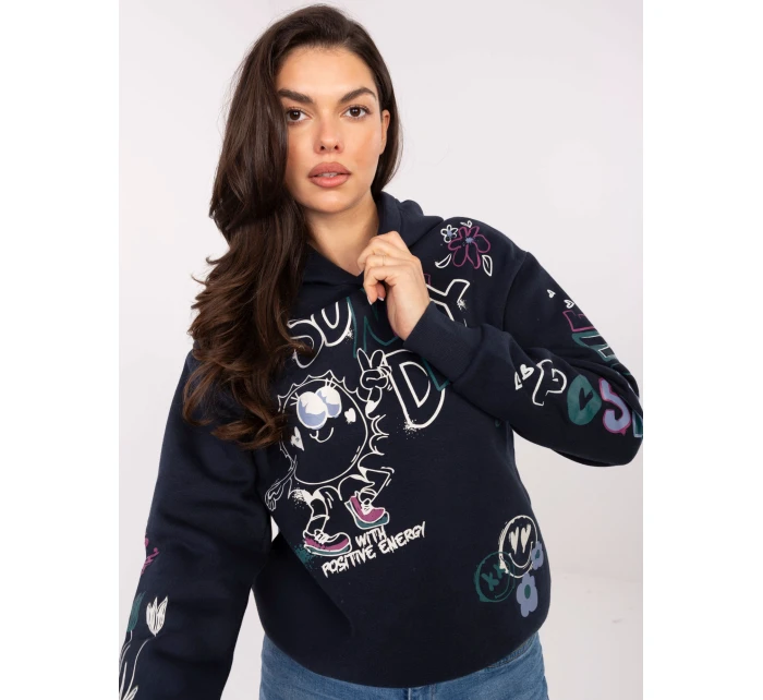 Bluza model 21378690 granatowy - FPrice Bluza model 21378690 granatowy - FPrice