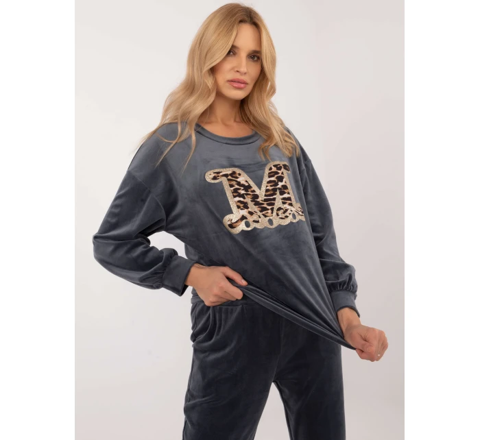 Komplet DHJ KMPL  grafitowy model 21738234 - FPrice