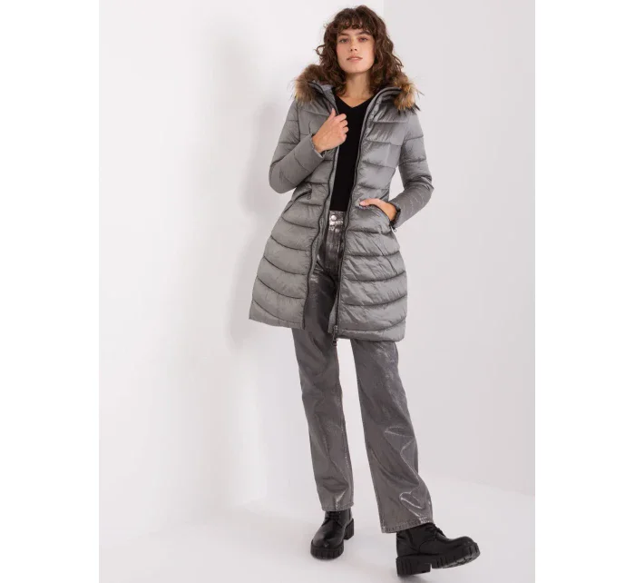 NM KR TR8125 bunda.99P tmavě šedá