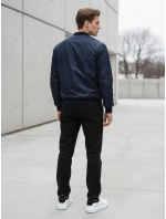 FashionStreet pánská tmavě modrá bunda bomber TX4424