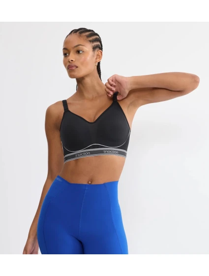 Dámská sportovní podprsenka Triaction Cardio Breeze P EX - BLACK - černá 0004 - TRIUMPH Dámská sportovní podprsenka Triaction Cardio Breeze P EX - BLACK - černá 0004 - TRIUMPH