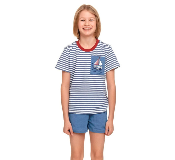 Dětské pyžamo  modré s model 17254385 - DN Nightwear