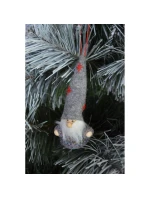 PŘÍVĚSEK S CETKOU SKŘÍTEK ŠEDÝ 11CM PŘÍVĚSEK S CETKOU SKŘÍTEK ŠEDÝ 11CM