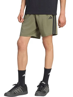 Pánské šortky Essentials 3Stripes Chelsea Lite Woven v olivové barvě model 22546116 - ADIDAS