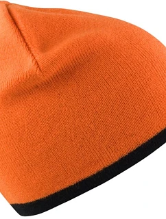 Result Headwear RC 046X Oboustranná pletená čepice 28.046X bright orange/black