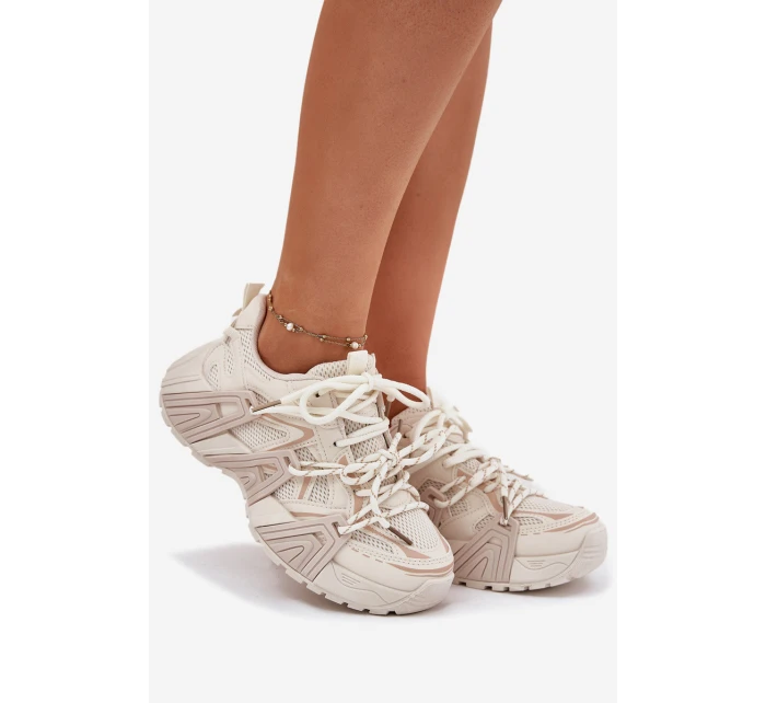 Tenisky Sportovní Boty Dámské Béžové Tonelli Tenisky Sportovní Boty Dámské Béžové Tonelli