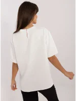 Bluzka LK BZ ecru model 20470283 - FPrice Bluzka LK BZ ecru model 20470283 - FPrice