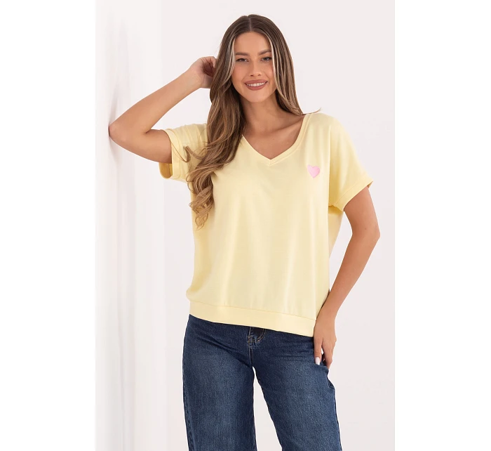 Halenka RV BZ A1259.01P světle žlutá Halenka RV BZ A1259.01P světle žlutá