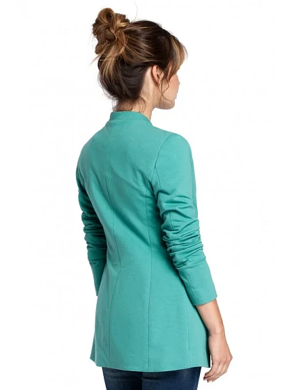 Pletené sako bez  zelené model 18002394 - BeWear