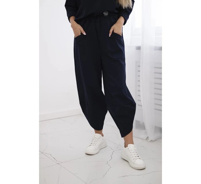 Souprava Punto Milano Winter tepláky + kalhot Námořnická modř Souprava Punto Milano Winter tepláky + kalhot Námořnická modř